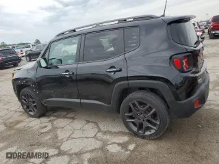 2021 Jeep Renegade Latitude with VIN ZACNJDBB1MPN20858, listed as a Copart auction lot 58860624 with 0 mi miles and Salvage Title. Bid and sale history available at carsss.com. Image 2.