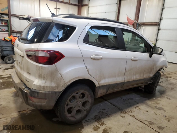 2018 Ford EcoSport SES with VIN MAJ6P1CL4JC198198, listed as a Copart auction lot 83522514 with 227,264 mi miles and Non Repairable. Bid and sale history available at carsss.com. Image 3.