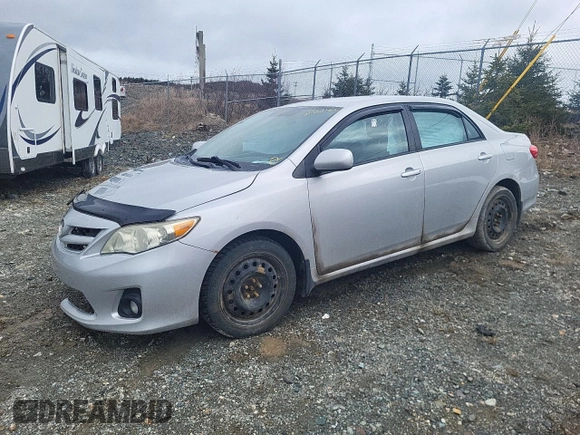 2011 Toyota Corolla L with VIN 2T1BU4EE0BC609090, listed as a Copart auction lot 52022585 with Not Provided miles and Salvage Title. Bid and sale history available at carsss.com. Image 1.