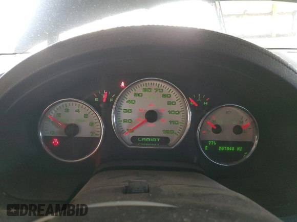 2005 Ford F-150 XLT with VIN 1FTPX12515NB04323, listed as a Copart auction lot 51379235 with 207,040 mi miles and Salvage Title. Bid and sale history available at carsss.com. Image 9.