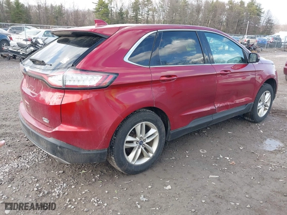 2016 Ford Edge SEL with VIN 2FMPK4J94GBB46404, listed as a IAAI auction lot 41928994 with 118,069 mi miles. Bid and sale history available at carsss.com. Image 4.