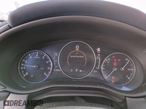 2020 Mazda CX-30 with VIN 3MVDMBBLXLM117867, listed as a Copart auction lot 46646295 with 31,383 mi miles and Salvage Title. Bid and sale history available at DreamBid. Image 9.