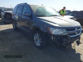 2013 Dodge Journey SXT with VIN 3C4PDCBG0DT502787, listed as a IAAI auction lot 41743639 with 54,823 mi miles. Bid and sale history available at carsss.com. Image 1.