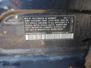 2011 Volkswagen Golf TDI with VIN WVWDM7AJ6BW334958, listed as a Copart auction lot 84291654 with 148,481 mi miles and Salvage Title. Bid and sale history available at carsss.com. Image 13.