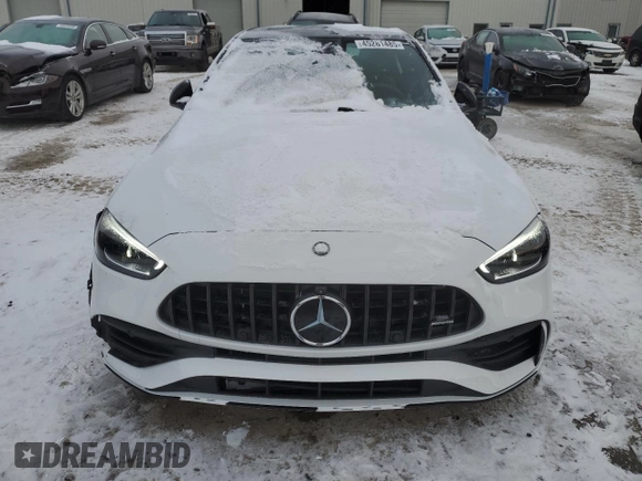 2024 Mercedes-Benz C 43 AMG z VIN W1KAF8HB9RR236684, wystawiony jako Copart lot #45281485 z przebiegiem 467 mil mil oraz Szkoda całkowita • Salvage title. Historia ofert i sprzedaży dostępna na DreamBid. Obrazek 5.