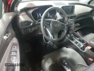2019 Hyundai Santa Fe SE with VIN 5NMS2CAD8KH055076, listed as a Copart auction lot 52491615 with 121,494 mi miles and Salvage title. Bid and sale history available at DreamBid. Image 8.