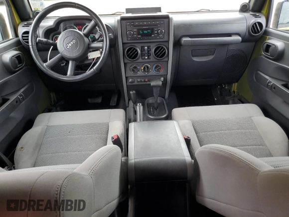 2008 Jeep Wrangler Rubicon z VIN 1J8GA69138L533859, wystawiony jako Copart lot #54202865 z przebiegiem 75 742 mil mil oraz Szkoda całkowita • Salvage title. Historia ofert i sprzedaży dostępna na DreamBid. Obrazek 8.