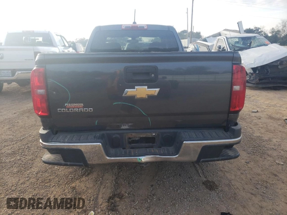 2016 Chevrolet Colorado 4WD WT with VIN 1GCHTBEA1G1285058, listed as a Copart auction lot 81942544 with 154,320 mi miles and Salvage Title. Bid and sale history available at carsss.com. Image 6.
