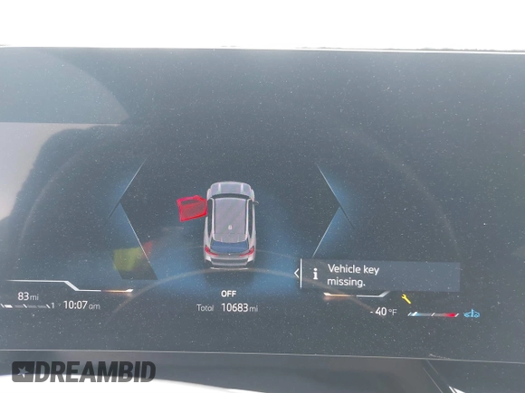 2023 BMW X1 xDrive28i z VIN WBX73EF02P5X48940, wystawiony jako IAAI lot #41528706 z przebiegiem 10 683 mil mil oraz . Historia ofert i sprzedaży dostępna na DreamBid. Obrazek 7.