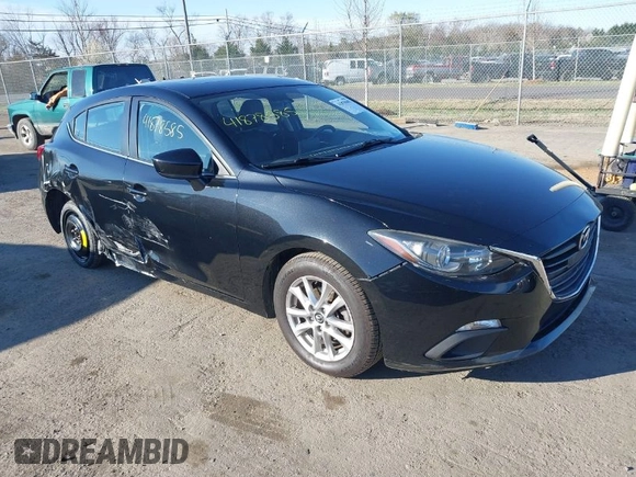2014 Mazda 3 i Grand Touring with VIN JM1BM1M70E1211906, listed as a IAAI auction lot 41878585 with 112,013 mi miles and . Bid and sale history available at DreamBid. Image 1.