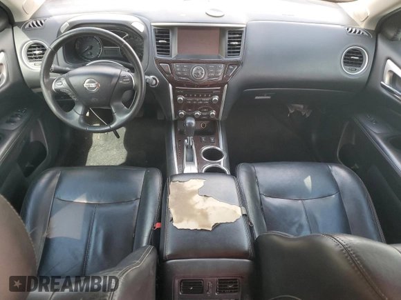 2014 Nissan Pathfinder SL with VIN 5N1AR2MNXEC645039, listed as a Copart auction lot 53368885 with 100,992 mi miles and Salvage Title. Bid and sale history available at DreamBid. Image 8.