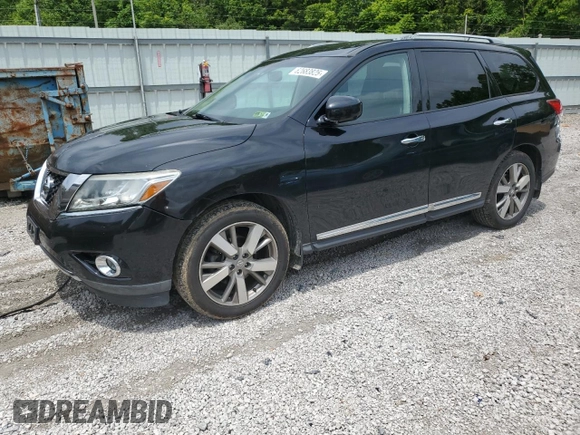 2016 Nissan Pathfinder SL with VIN 5N1AR2MM5GC625100, listed as a Copart auction lot 62683825 with 219,936 mi miles and Salvage title. Bid and sale history available at DreamBid. Image 1.