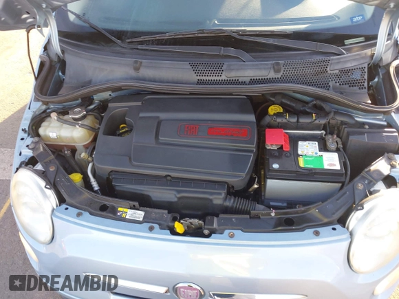 2015 FIAT 500 Pop with VIN 3C3CFFAR3FT556105, listed as a IAAI auction lot 41494276 with 94,826 mi miles. Bid and sale history available at carsss.com. Image 10.