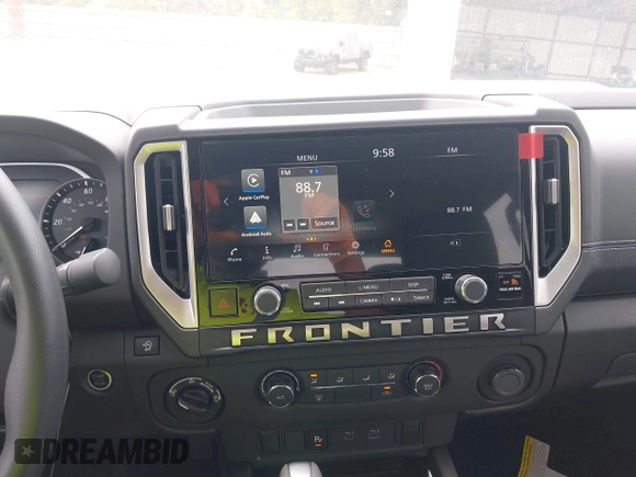 2025 Nissan Frontier S with VIN 1N6ED1EKXSN608668, listed as a IAAI auction lot 41909095 with 41 mi miles and . Bid and sale history available at DreamBid. Image 20.