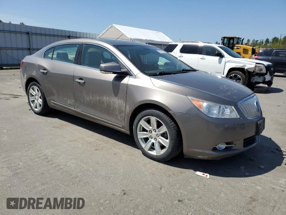 2012 Buick LaCrosse Leather with VIN 1G4GC5E34CF166430, listed as a Copart auction lot 56374875 with 31,334 mi miles and Salvage title. Bid and sale history available at DreamBid. Image 4.