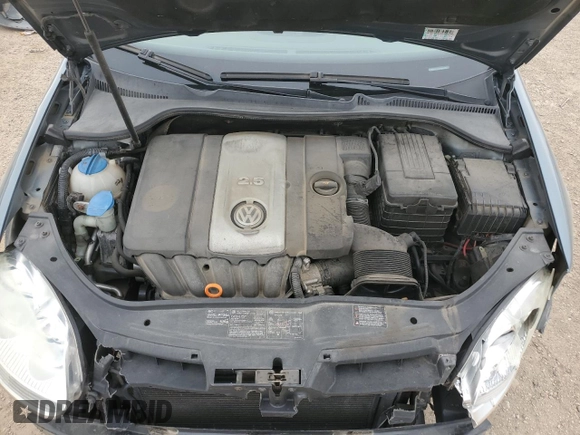 2006 Volkswagen Jetta 2.5L with VIN 3VWSF71K36M622515, listed as a Copart auction lot 54454535 with 82,105 mi miles and Salvage title. Bid and sale history available at DreamBid. Image 11.