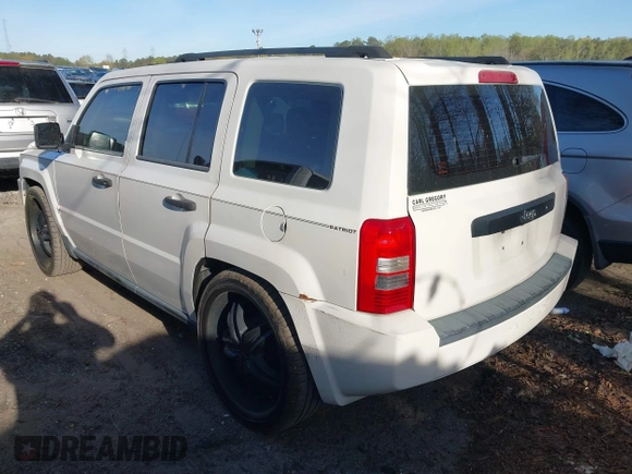 2008 Jeep Patriot Sport с VIN 1J8FT28028D591916, выставлен на аукционе IAAI как лот 41892045 с пробегом 199 004 миль миль и . История ставок и продаж доступна на DreamBid. Изображение 3.