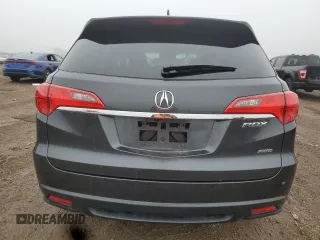 2014 Acura RDX Tech Pkg with VIN 5J8TB4H54EL022976, listed as a Copart auction lot 43689255 with 0 mi miles and Salvage Title. Bid and sale history available at carsss.com. Image 6.