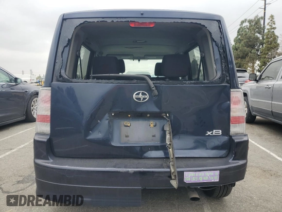 2004 Scion xB with VIN JTLKT324640140985, listed as a Copart auction lot 54249605 with 164,441 mi miles and Salvage Title. Bid and sale history available at carsss.com. Image 6.