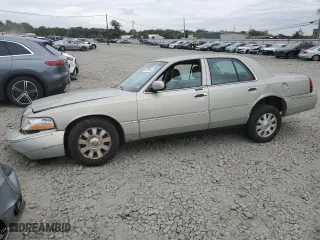2004 Mercury Grand Marquis LS Premium with VIN 2MEFM75W84X676299, listed as a Copart auction lot 70738294 with 152,180 mi miles and Salvage Title. Bid and sale history available at carsss.com. Image 1.