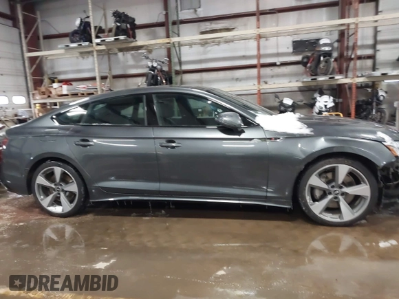 2021 Audi A5 Sportback S line Premium Plus with VIN WAUFACF54MA049369, listed as a IAAI auction lot 41269767 with 46,756 mi miles. Bid and sale history available at carsss.com. Image 13.