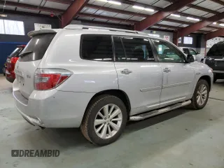 2010 Toyota Highlander Hybrid with VIN JTEBW3EH0A2045089, listed as a Copart auction lot 87720575 with 155,505 mi miles and Salvage Title. Bid and sale history available at carsss.com. Image 3.