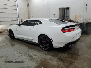 2017 Chevrolet Camaro 1SS with VIN 1G1FE1R78H0182598, listed as a Copart auction lot 50008445 with 48,367 mi miles and Salvage title. Bid and sale history available at DreamBid. Image 2.
