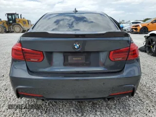 2017 BMW 3 Series 340i with VIN WBA8B3G52HNU35565, listed as a Copart auction lot 53206915 with 105,545 mi miles and Salvage Title. Bid and sale history available at carsss.com. Image 6.