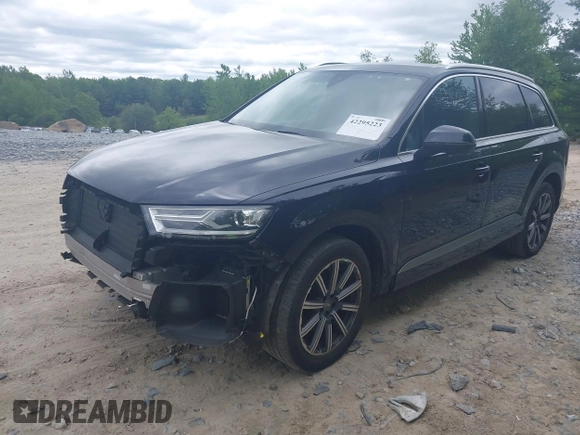 2017 Audi Q7 Premium Plus with VIN WA1LAAF76HD005092, listed as a IAAI auction lot 42295223 with 115,610 mi miles and . Bid and sale history available at DreamBid. Image 17.