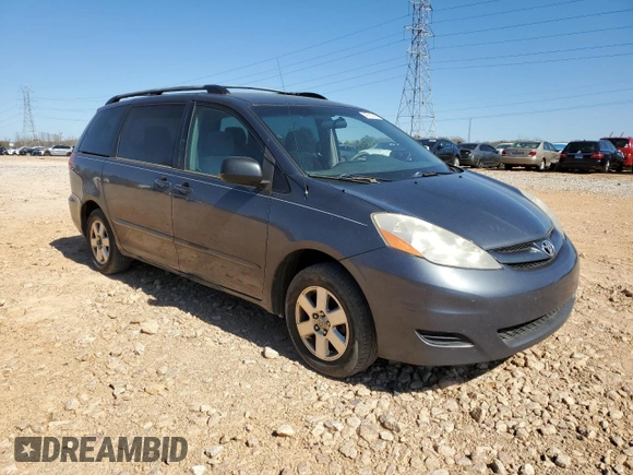 2008 Toyota Sienna CE with VIN 5TDZK23C58S204966, listed as a Copart auction lot 49763445 with 358,448 mi miles and Clean Title. Bid and sale history available at carsss.com. Image 4.