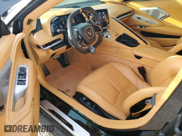 2023 Chevrolet Corvette 3LT z VIN 1G1YC3D41P5141299, wystawiony jako Copart lot #48869715 z przebiegiem 9 503 mil mil oraz Szkoda całkowita • Salvage title. Historia ofert i sprzedaży dostępna na DreamBid. Obrazek 8.