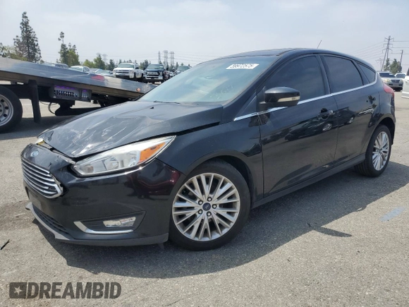 2018 Ford Focus Titanium с VIN 1FADP3N28JL250097, выставлен на аукционе Copart как лот 59972575 с пробегом 127 773 миль миль и Списание • Salvage title. История ставок и продаж доступна на DreamBid. Изображение 1.