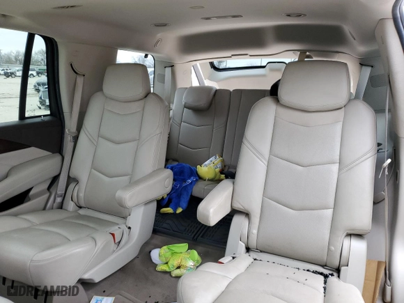 2016 Cadillac Escalade Luxury Collection with VIN 1GYS4BKJ7GR192953, listed as a Copart auction lot 41521415 with 0 mi miles and Salvage Title. Bid and sale history available at carsss.com. Image 10.