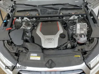 2018 Audi SQ5 Prestige with VIN WA1C4AFYXJ2135166, listed as a Copart auction lot 53489335 with 78,316 mi miles and Salvage Title. Bid and sale history available at carsss.com. Image 12.