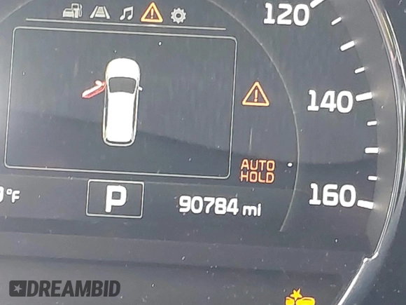 2017 Kia Sorento EX V6 with VIN 5XYPH4A50HG261420, listed as a IAAI auction lot 41933777 with 90,784 mi miles. Bid and sale history available at carsss.com. Image 15.