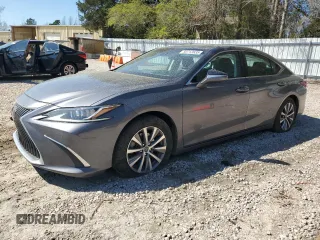 2021 Lexus ES 350 with VIN 58ADZ1B18MU084235, listed as a Copart auction lot 50713635 with 55,539 mi miles and Salvage Title. Bid and sale history available at DreamBid. Image 1.