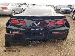 2016 Chevrolet Corvette 1LT with VIN 1G1YB2D76G5107768, listed as a Copart auction lot 80217064 with 36,688 mi miles and Salvage Title. Bid and sale history available at carsss.com. Image 6.