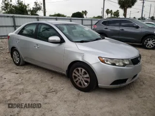 2011 Kia Forte EX with VIN KNAFU4A24B5449092, listed as a Copart auction lot 61679584 with 129,196 mi miles and Non Repairable. Bid and sale history available at carsss.com. Image 4.