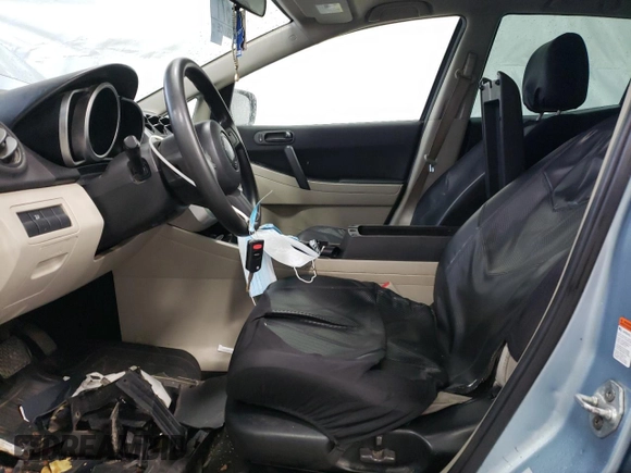 2007 Mazda CX-7 Sport with VIN JM3ER293670129222, listed as a Copart auction lot 45301485 with 169,509 mi miles and Salvage Title. Bid and sale history available at carsss.com. Image 7.