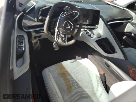 2020 Chevrolet Corvette 3LT with VIN 1G1Y83D40L5111321, listed as a Copart auction lot 77234354 with 0 mi miles and Salvage Title. Bid and sale history available at carsss.com. Image 8.