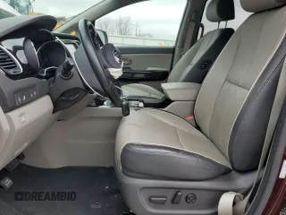 2017 Kia Sedona SX with VIN KNDMC5C12H6324411, listed as a Copart auction lot 52789895 with 27,003 mi miles and Salvage Title. Bid and sale history available at carsss.com. Image 7.