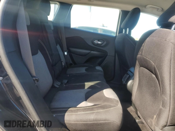 2015 Jeep Cherokee Sport with VIN 1C4PJMAB4FW588042, listed as a Copart auction lot 45660385 with 186,455 mi miles and Salvage Title. Bid and sale history available at carsss.com. Image 11.
