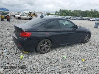 2015 BMW 2 Series M235i with VIN WBA1J7C55FV289435, listed as a Copart auction lot 59089955 with 122,328 mi miles and Salvage title. Bid and sale history available at DreamBid. Image 3.