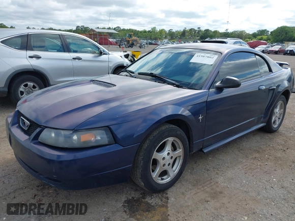 2002 Ford Mustang Standard with VIN 1FAFP40452F150630, listed as a IAAI auction lot 41987802 with 236,866 mi miles. Bid and sale history available at carsss.com. Image 18.