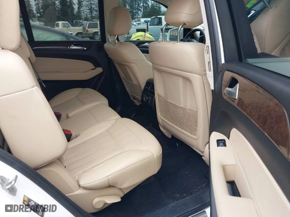 2017 Mercedes-Benz GLS with VIN 4JGDF6EEXHA887311, listed as a IAAI auction lot 41831389 with 64,396 mi miles. Bid and sale history available at carsss.com. Image 8.