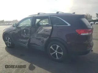 2017 Kia Sorento EX z VIN 5XYPH4A56HG290145, wystawiony jako Copart lot #59719465 z przebiegiem 79 057 mil mil oraz Szkoda całkowita • Salvage title. Historia ofert i sprzedaży dostępna na DreamBid. Obrazek 2.