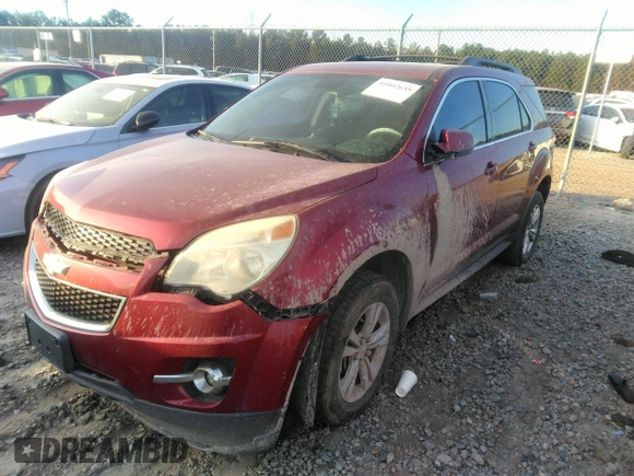 2012 Chevrolet Equinox LT w/2LT with VIN 2GNFLNE55C6366770, listed as a IAAI auction lot 41002635 with 155,702 mi miles. Bid and sale history available at carsss.com. Image 2.