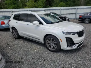 2020 Cadillac XT6 FWD Premium Luxury z VIN 1GYKPCRSXLZ183458, wystawiony jako Copart lot #51249275 z przebiegiem 73 177 mil mil oraz Szkoda całkowita • Salvage title. Historia ofert i sprzedaży dostępna na DreamBid. Obrazek 4.