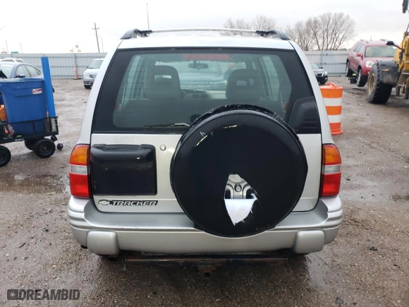 2002 Chevrolet Tracker LT with VIN 2CNBJ634526917089, listed as a Copart auction lot 79265434 with NaN miles and Clean Title. Bid and sale history available at carsss.com. Image 6.