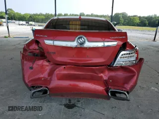 2012 Buick LaCrosse Touring with VIN 1G4GJ5E35CF191343, listed as a Copart auction lot 59213705 with 188,605 mi miles and Salvage title. Bid and sale history available at DreamBid. Image 6.
